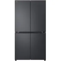 665L French Door Fridge in Matte Black Finish thumbnail 1