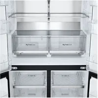 665L French Door Fridge in Matte Black Finish thumbnail 4