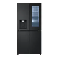 508L French Door Fridge with InstaView in Essence Matte Black Finish thumbnail 1