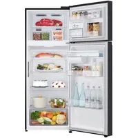 493L Top Freezer Fridge in Essence Matt Black with Water Dispenser & Auto Ice maker thumbnail 2