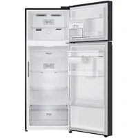 493L Top Freezer Fridge in Essence Matt Black with Water Dispenser & Auto Ice maker thumbnail 3