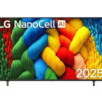 65 Inch LG Premium 4K UHD AI TV NANO83 with HDR10 (2025) thumbnail 1