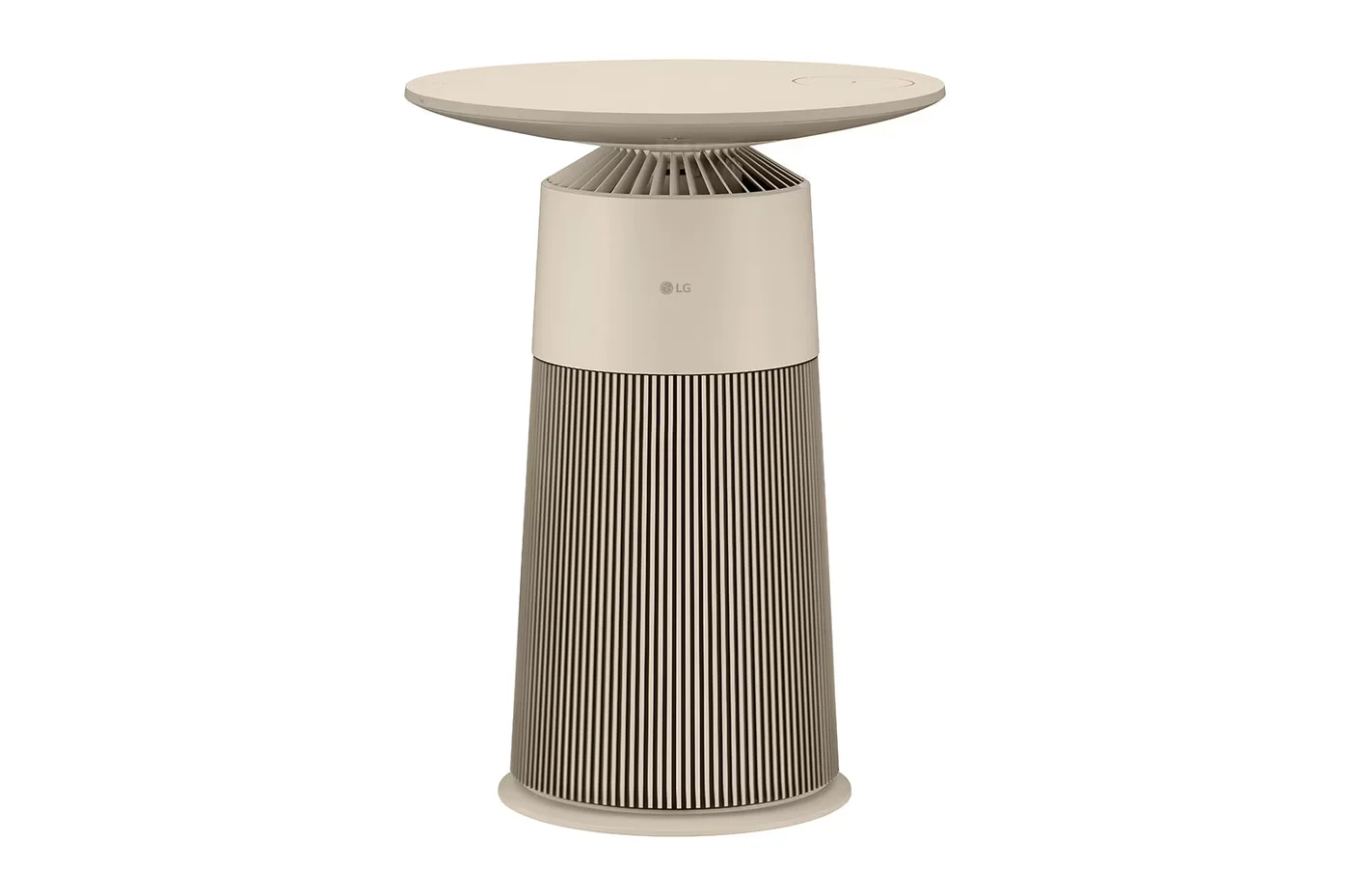 LG PuriCare™ AeroFurniture Air Purifier (Clay Brown) with Wireless Charging image 4
