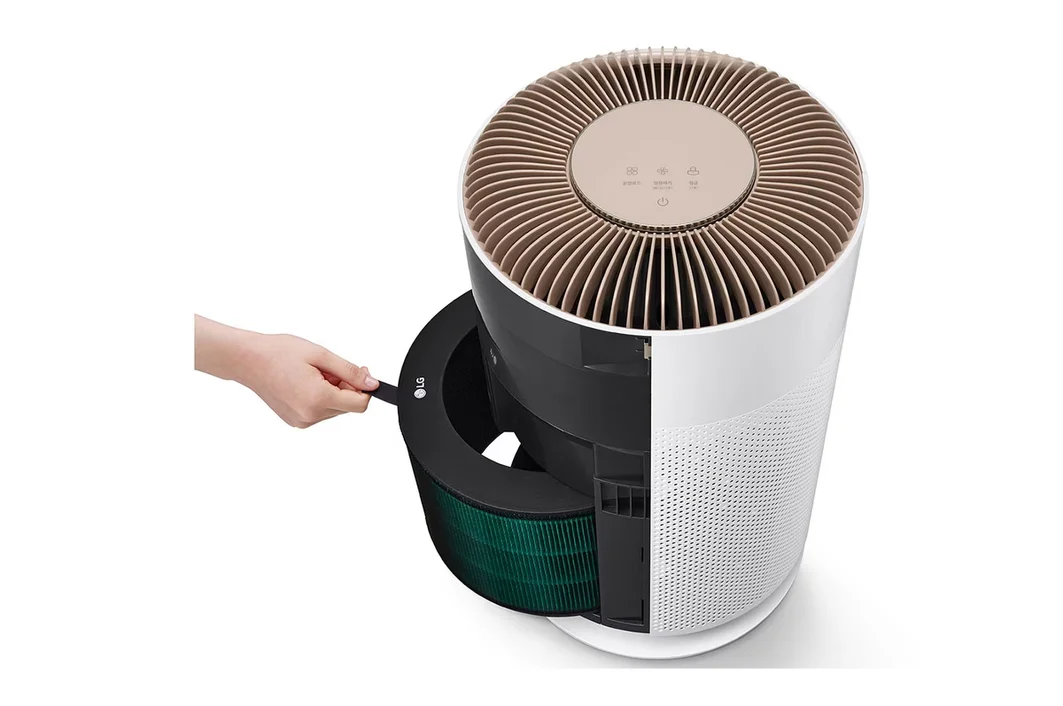 LG PuriCare™ 360º HIT Air Purifier (Brown) with Compact and Complete Air Purification image 4