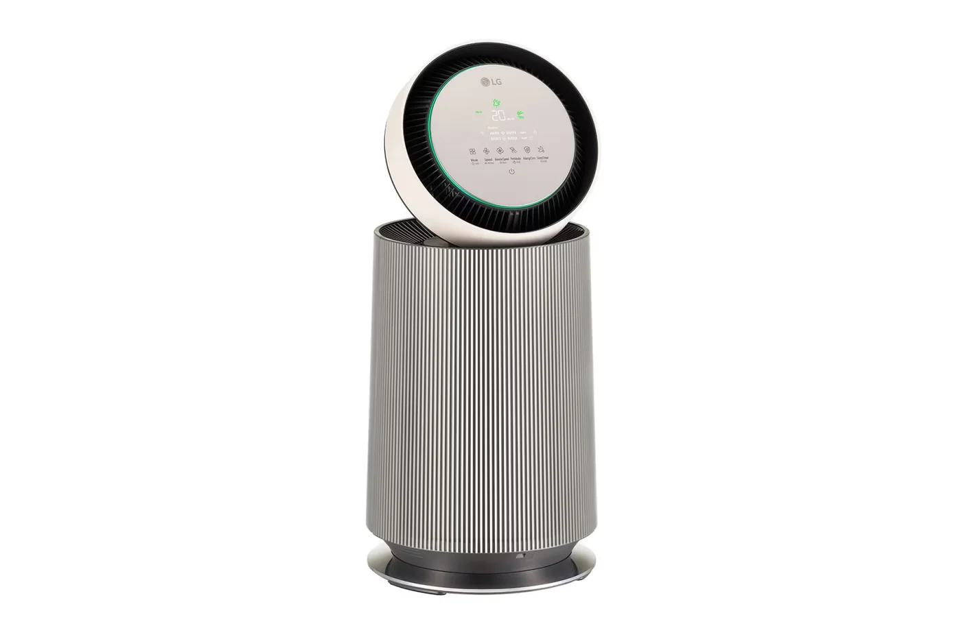 LG PuriCare™ 360º Alpha Pet Single (Beige) Air Purifier with Allergy Care and and Pet Mode image 2