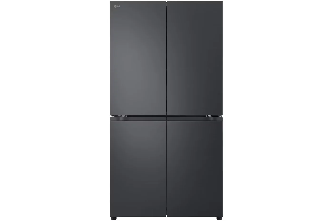 665L French Door Fridge in Matte Black Finish image 1