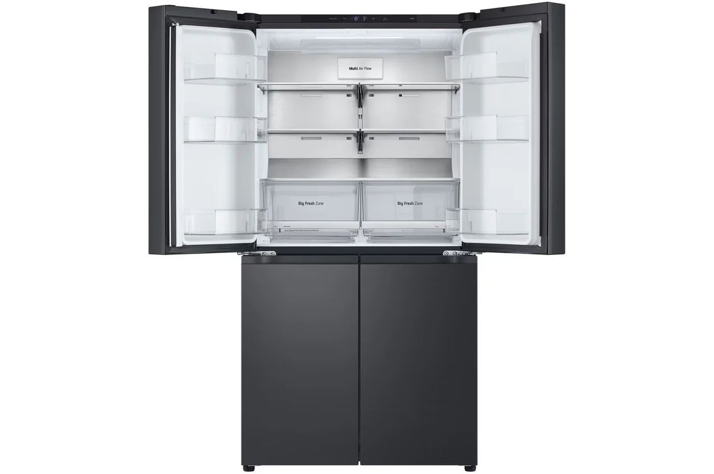 665L French Door Fridge in Matte Black Finish image 5