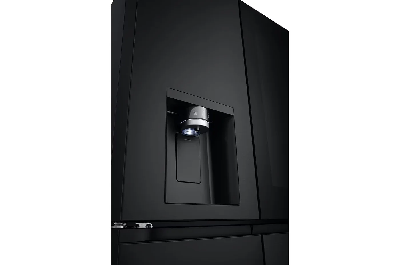 508L French Door Fridge with InstaView in Essence Matte Black Finish image 3