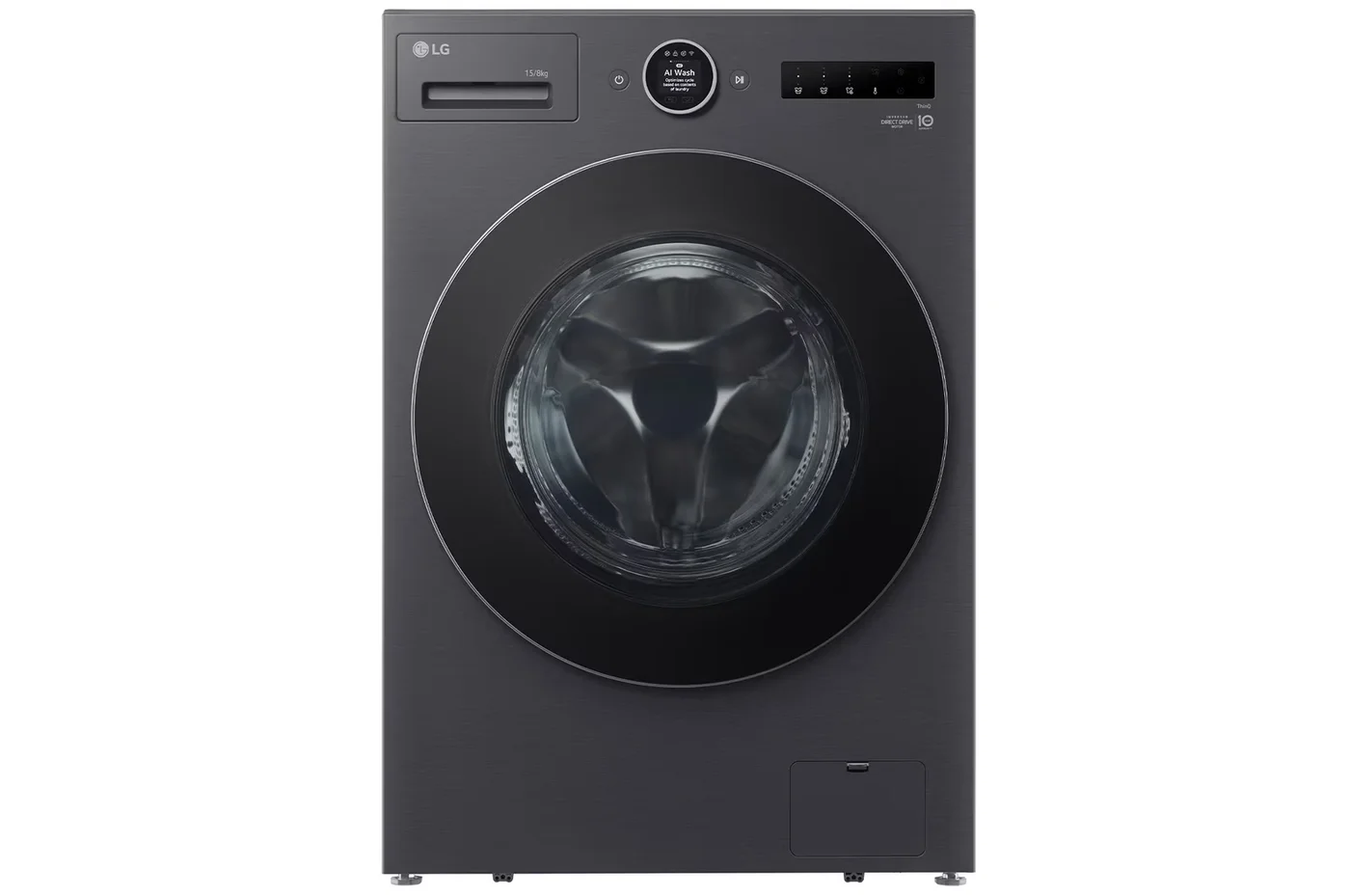 15/8kg Front Load Washer Dryer with with AI Direct Drive™ and TurboWash™ image 1