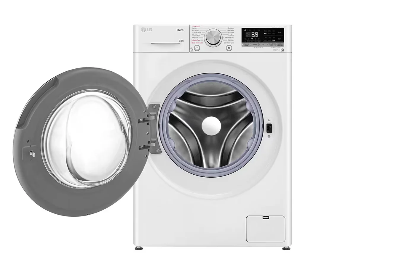 9/5kg Front Load Washer Dryer with AI Direct Drive™, Steam™ image 2