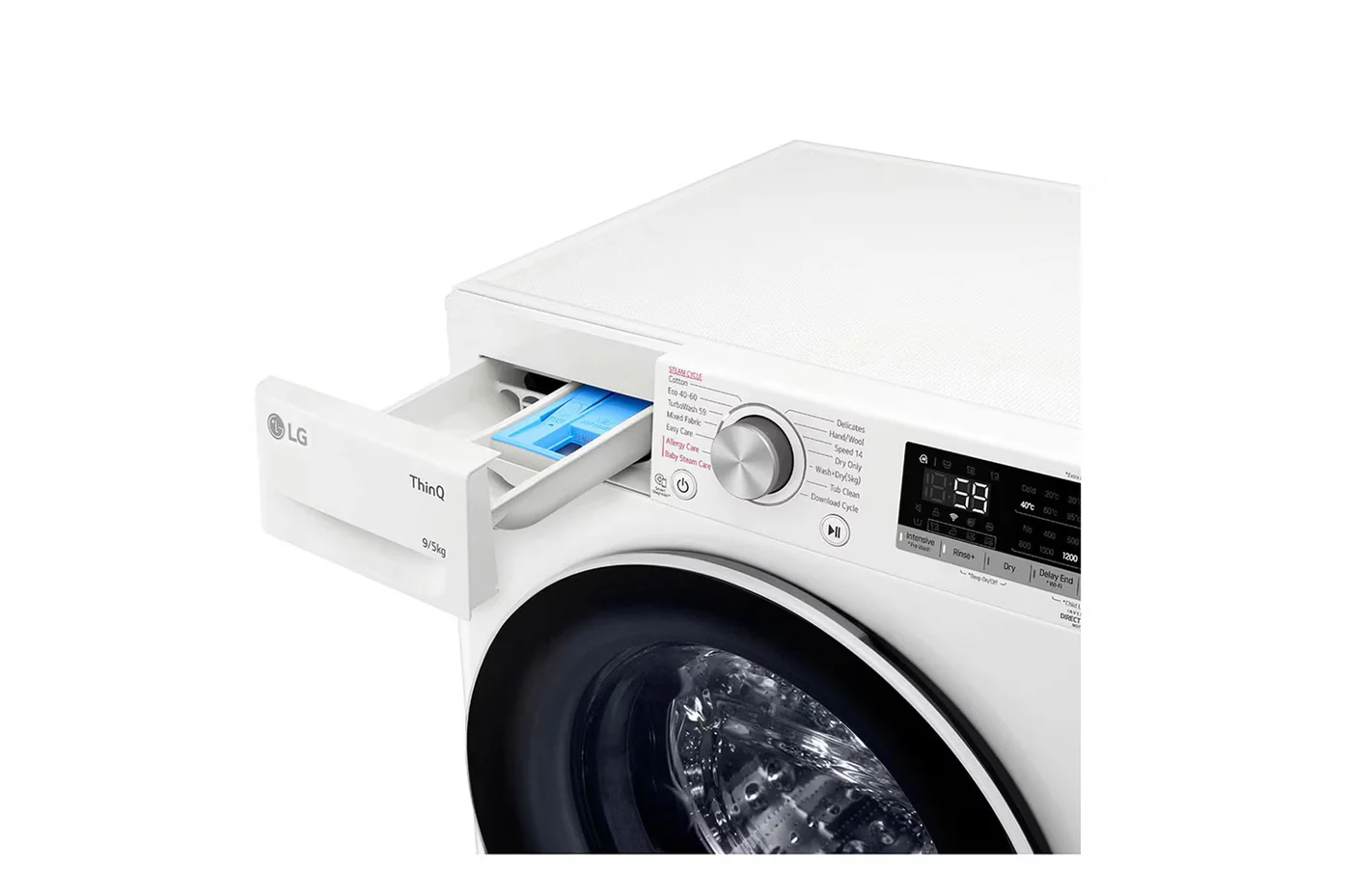 9/5kg Front Load Washer Dryer with AI Direct Drive™, Steam™ image 4