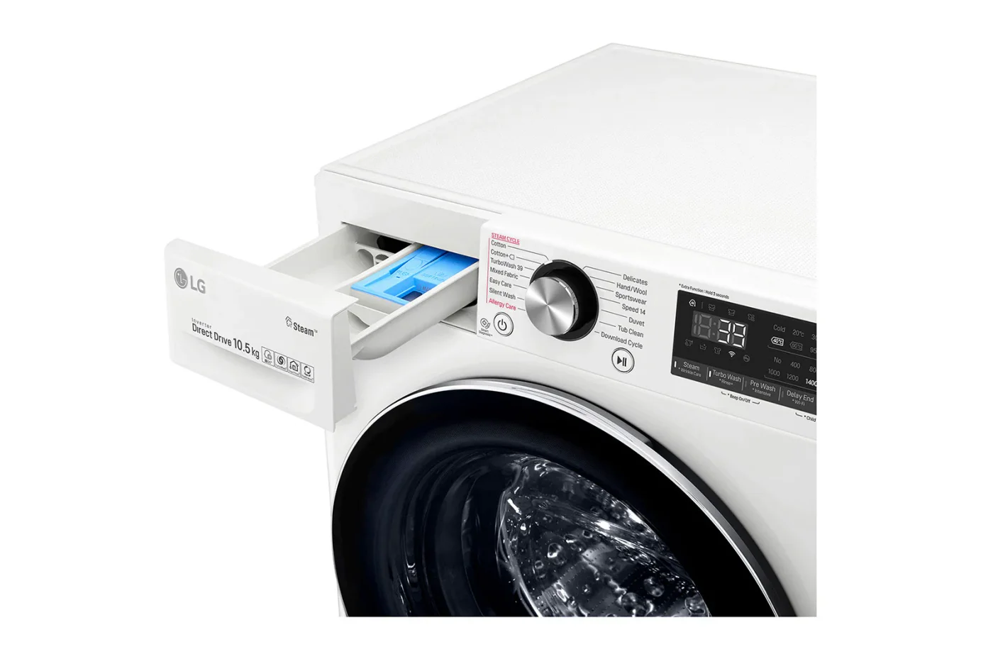 10.5kg Front Load Washer with AI Direct Drive™ and Steam+™ image 5