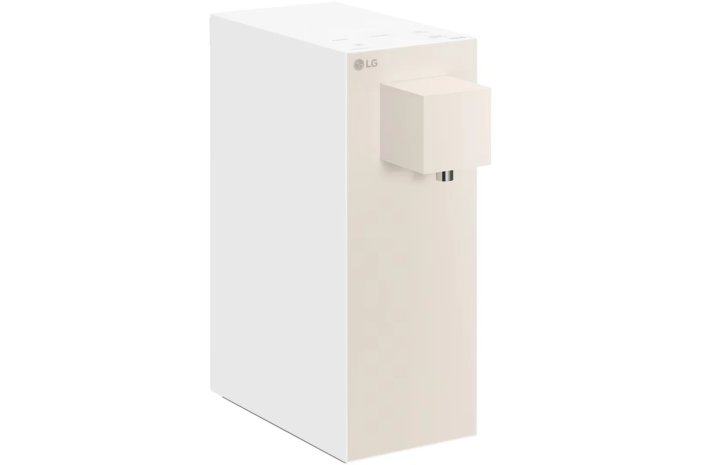 LG PuriCare⢠Water Purifier with Hot & Ambient Water, Calming Beige image 2