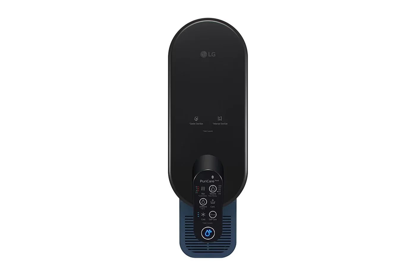 LG PuriCare⢠Self-Service Tankless Water Purifier with 4-Stage Filtration Hot/ Cold / Ambient, Calming Navy image 3