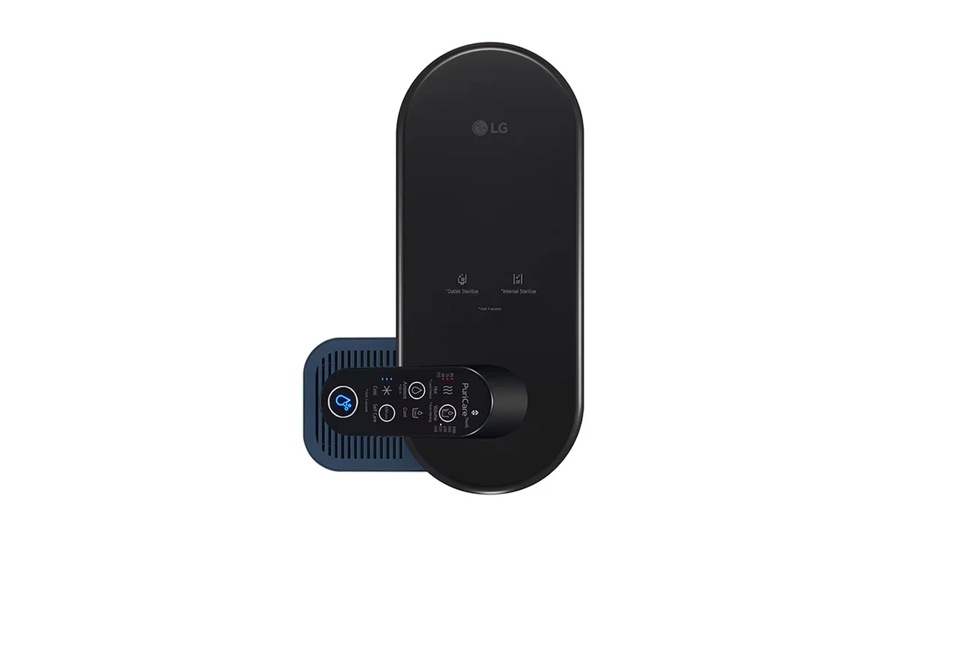 LG PuriCare⢠Self-Service Tankless Water Purifier with 4-Stage Filtration Hot/ Cold / Ambient, Calming Navy image 4