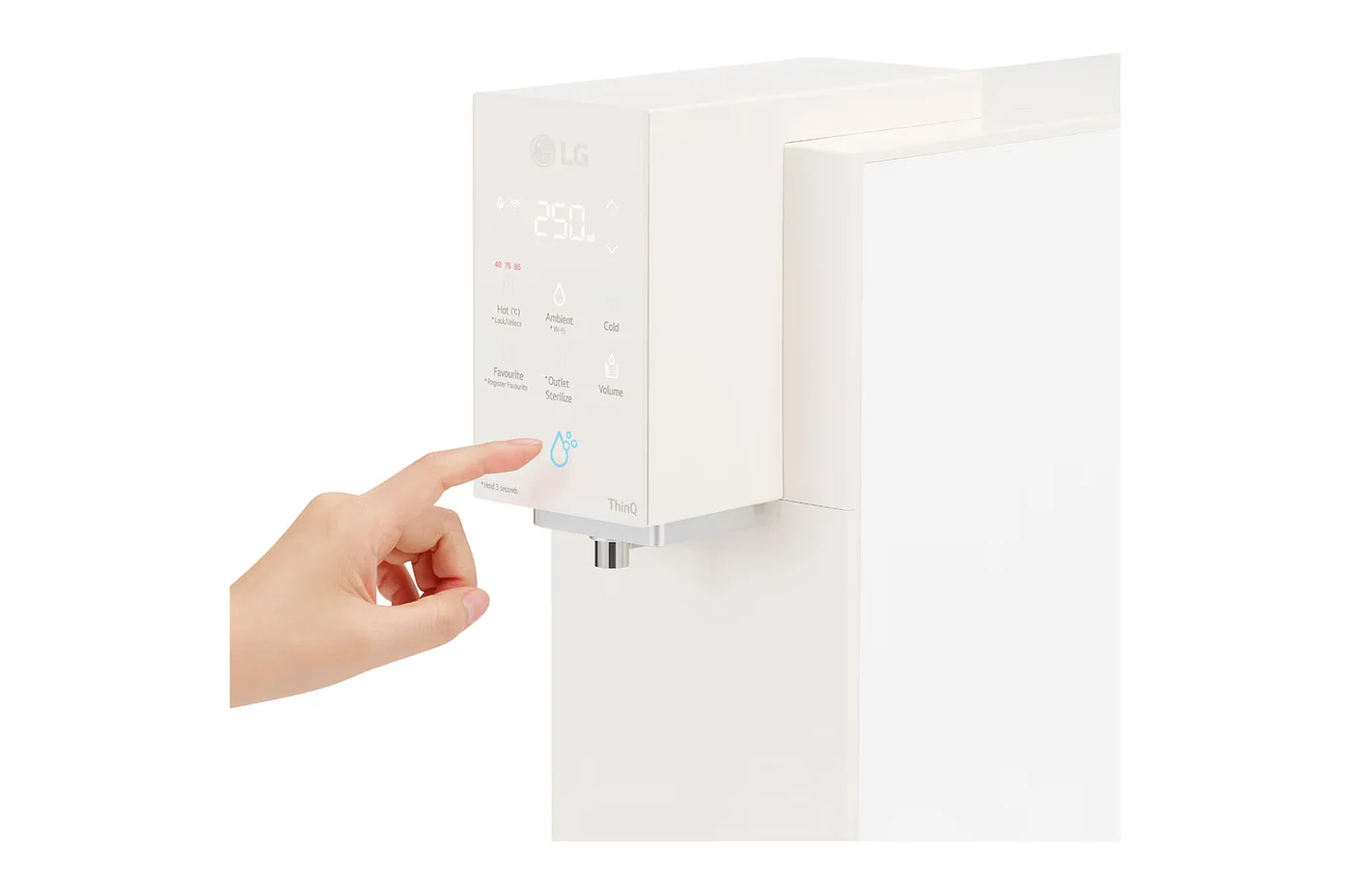 LG PuriCare⢠Objet Collection Water Purifier, Calming Beige image 5