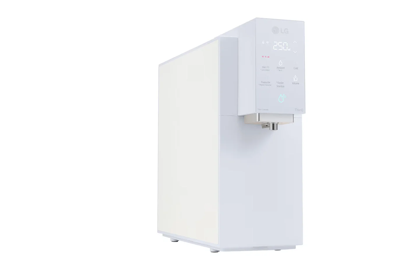 LG PuriCare⢠Objet Collection Water Purifier, Calming Cream Sky image 3