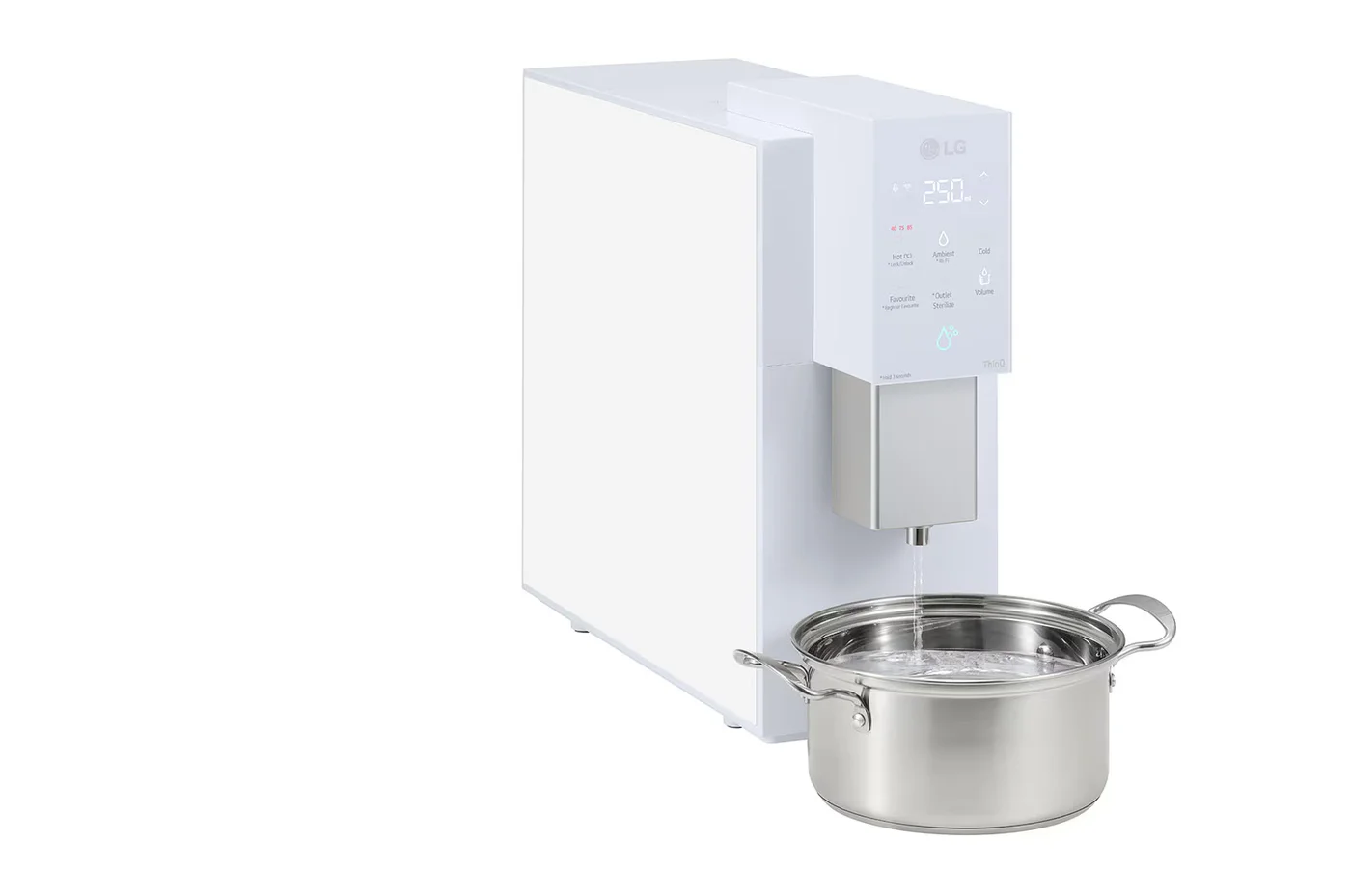 LG PuriCare⢠Objet Collection Water Purifier, Calming Cream Sky image 4