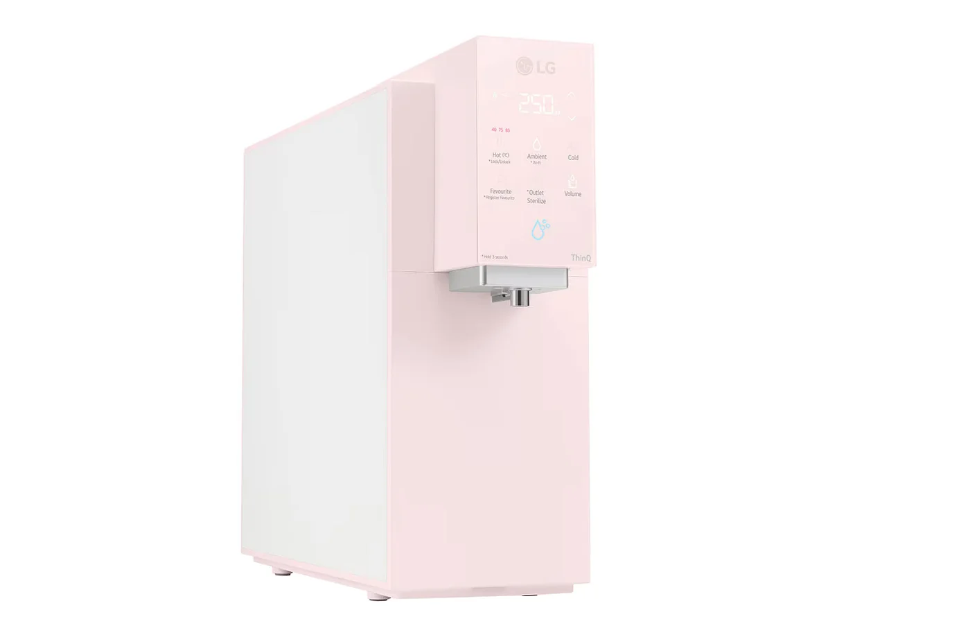 LG PuriCare⢠Objet Collection Water Purifier, Calming Pink image 3