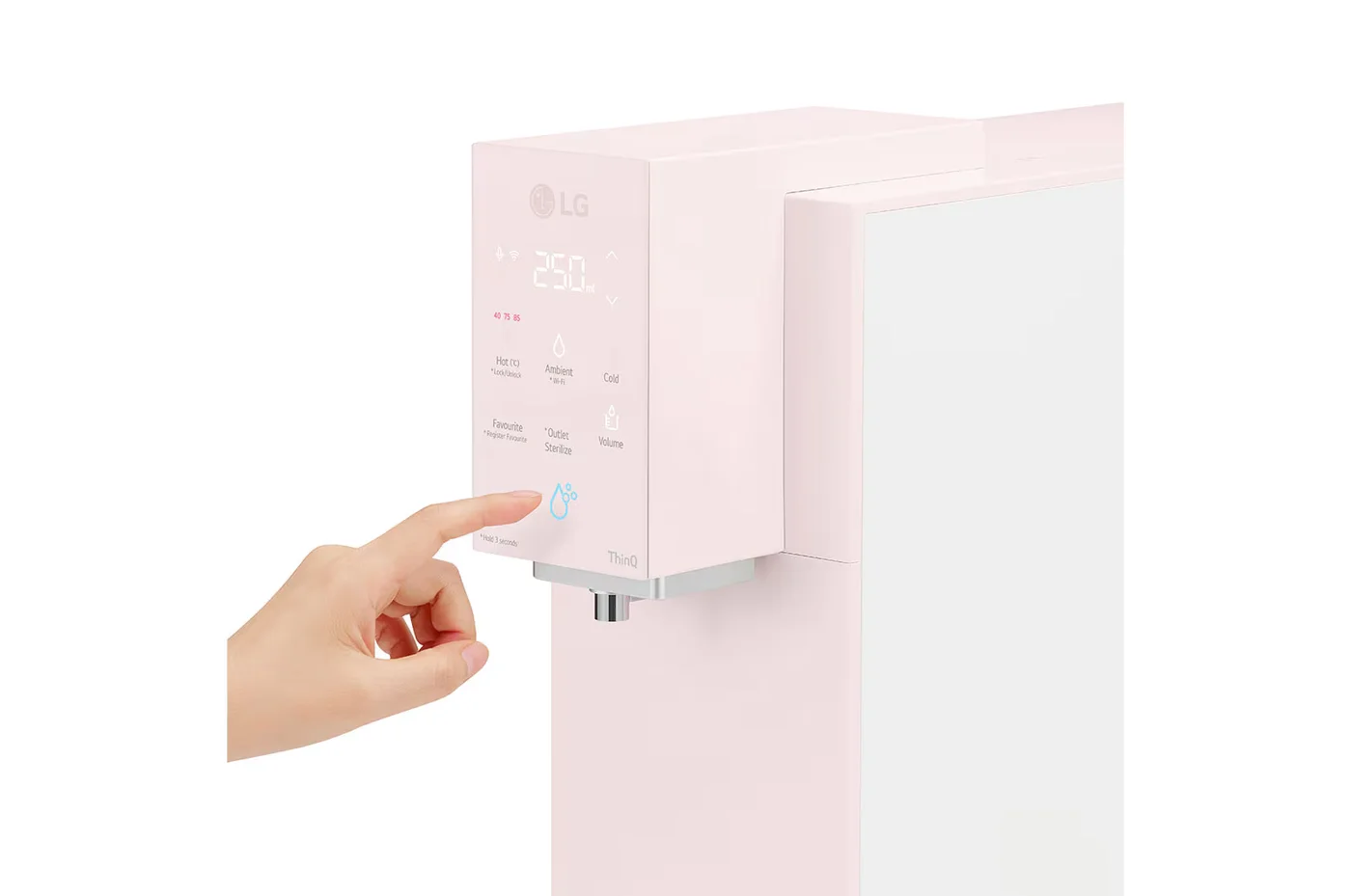 LG PuriCare⢠Objet Collection Water Purifier, Calming Pink image 5