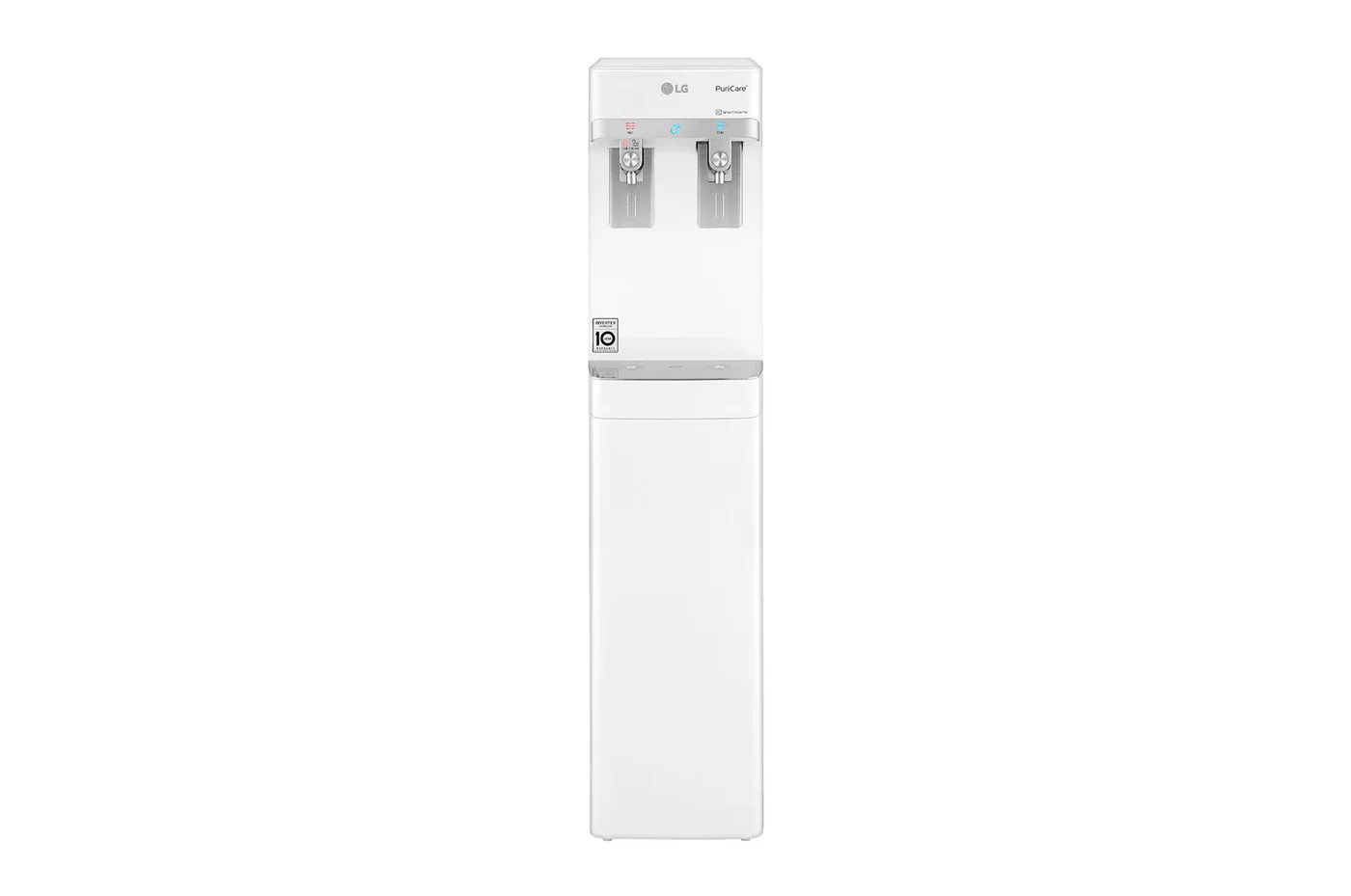 Slim Stand LG PuriCare™ Water Purifier with Tankless Cold Water & Big Hot Water Capacity, White image 1