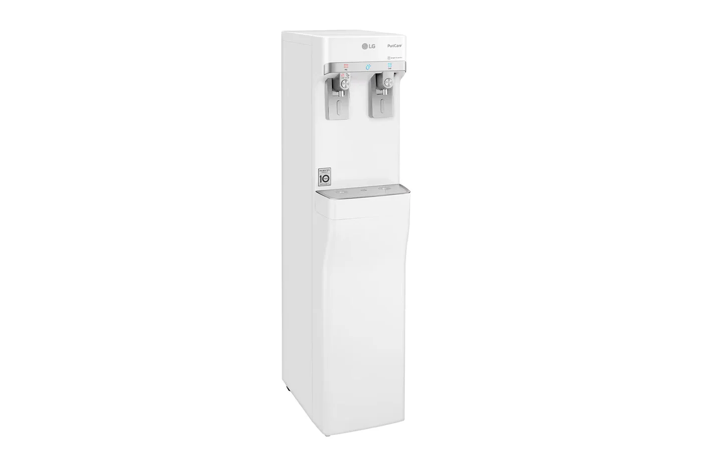 Slim Stand LG PuriCare™ Water Purifier with Tankless Cold Water & Big Hot Water Capacity, White image 2