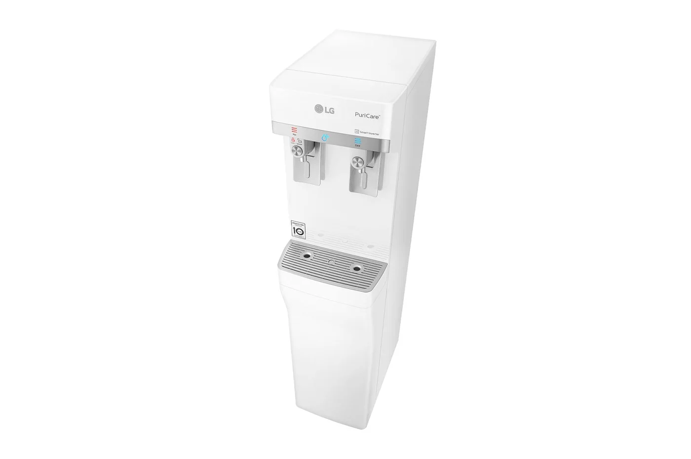 Slim Stand LG PuriCare™ Water Purifier with Tankless Cold Water & Big Hot Water Capacity, White image 3