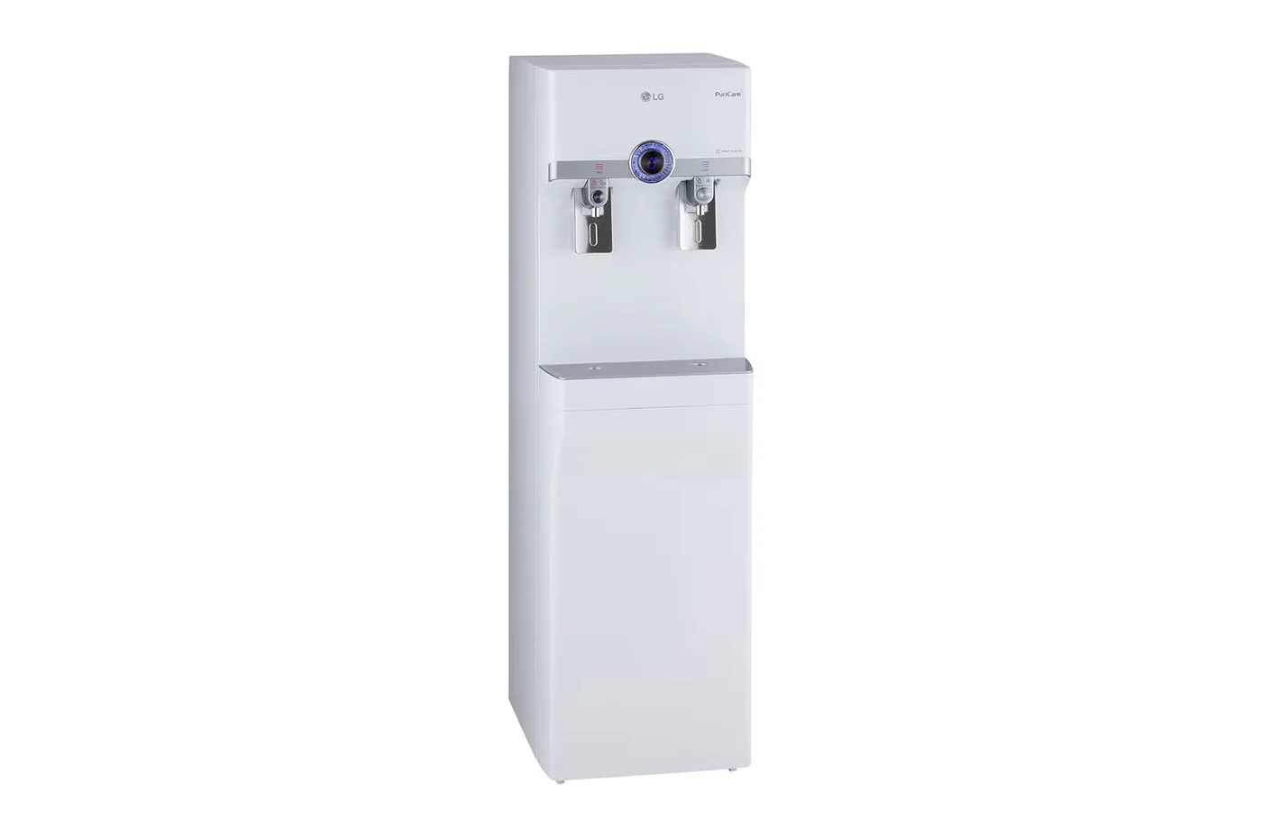 Slim Stand LG PuriCare™ Water Purifier with Smart Inverter & Large Hot / Cold Water Capacity, White image 2