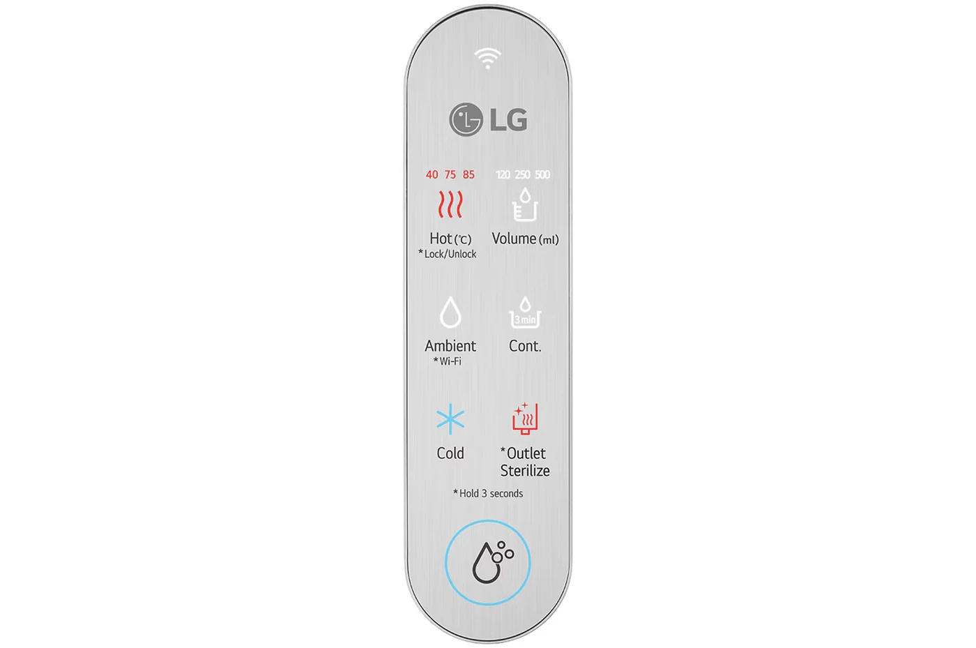 LG PuriCare™ ATOM-U Water Purifier, Silver image 3