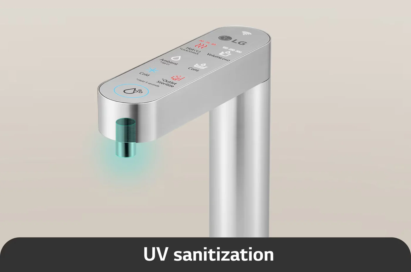 LG PuriCare™ ATOM-U Water Purifier, Silver image 4