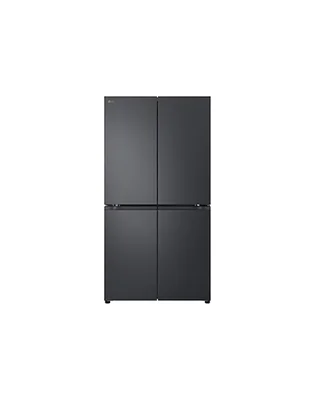 665L French Door Fridge in Matte Black Finish