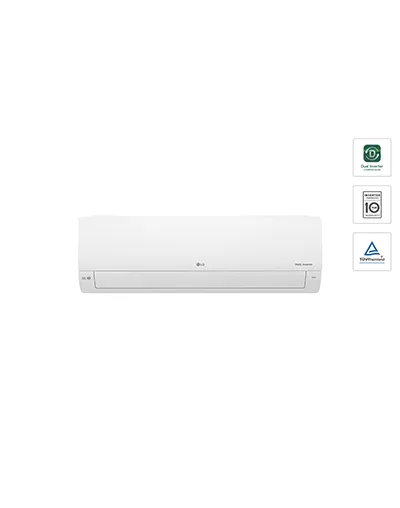 Penyaman Udara LG 2.0HP DUAL Inverter Premium dengan Ionizer dan ThinQ™