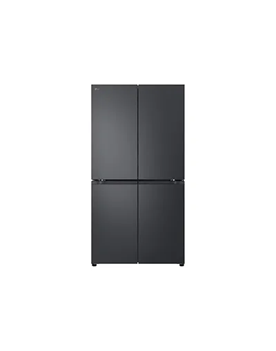 Peti Sejuk French Door LG 665L, Kemasan Hitam Kusam