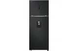 Peti Sejuk Beku Atas LG 493L, Essence Matt Black, dengan Dispenser Air dan Pembuat Ais Automatik