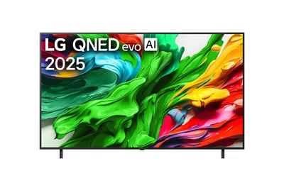 LG QNED87 75英寸 QNED evo AI 4K UHD 电视，支持 Dolby Vision 与 HDR10（2025）