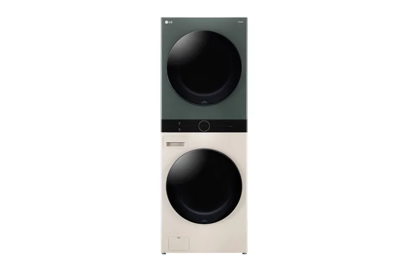 LG Objet WashTower™ 25/20kg 一体式叠放洗衣烘干组合